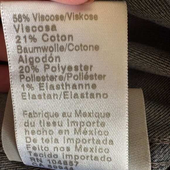 AG Adriano Goldschmied Classic Dark Blue  Stretchy Jeans Denim Jacket SZ S#2524 - Picture 12 of 14